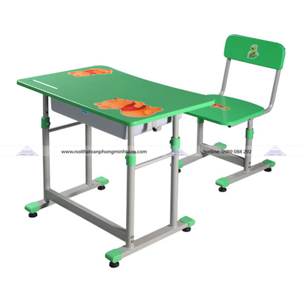 Bộ Bàn Ghế Học Sinh Cao Cấp BHS28-1