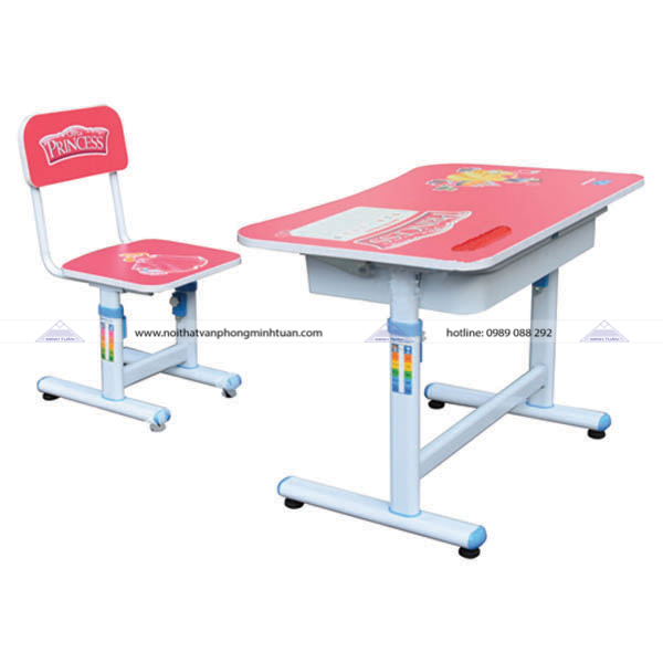 Bộ Bàn Ghế Học Sinh Cao Cấp BHS29B-3