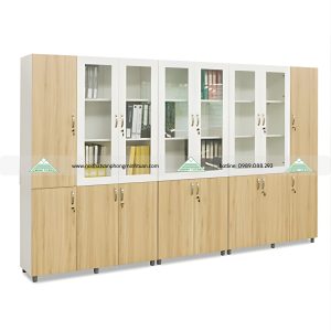 Tủ Sắt Cánh Gỗ TSG04-C3