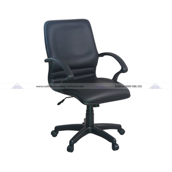 Ghế Da Xoay Lưng Trung GX13.1-N