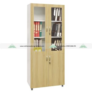 Tủ Sắt Cánh Gỗ TSG04K-2