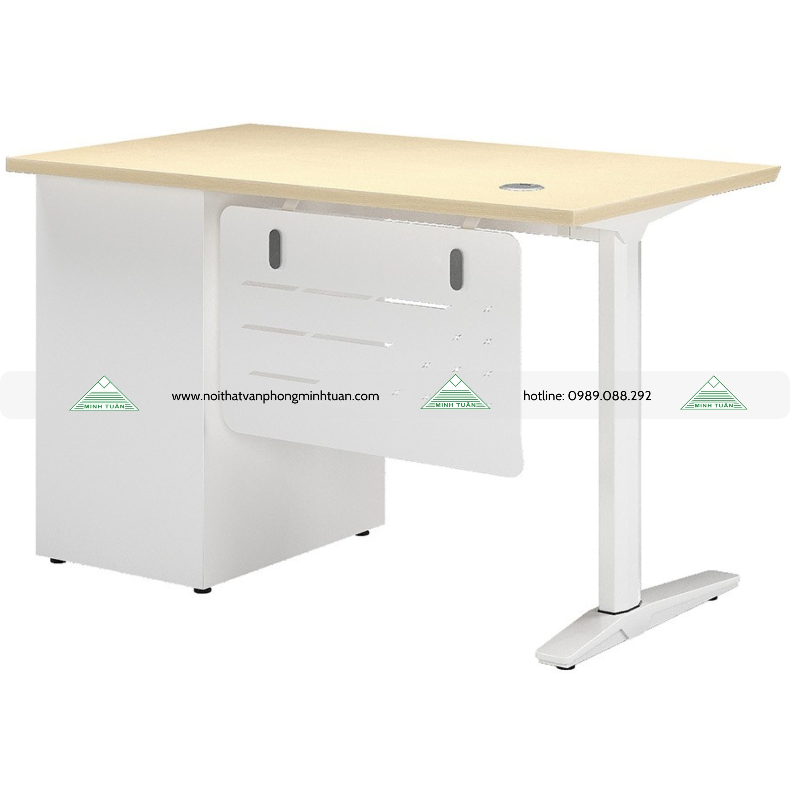 Bàn Làm Việc Chân Sắt UN120SHLCS3