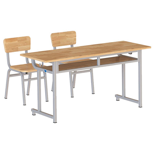 Bàn Học Sinh Gỗ Tự Nhiên BHS112-5G