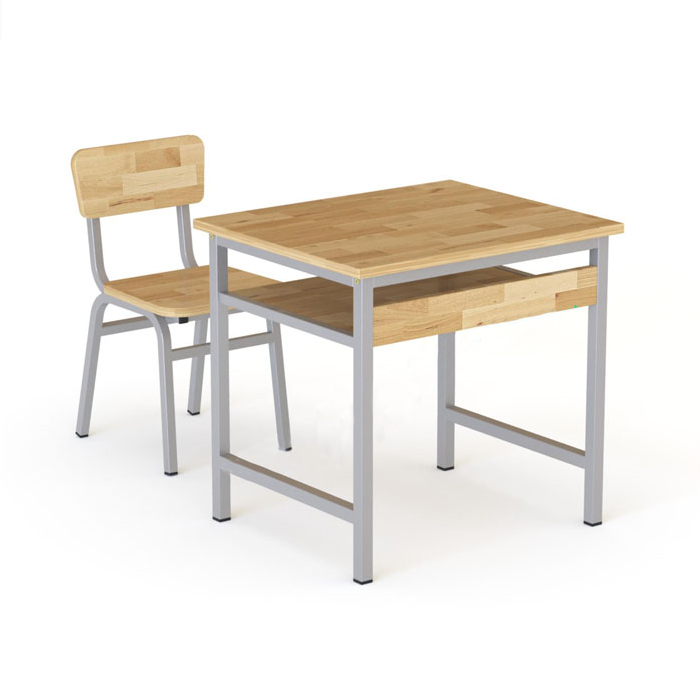 Bàn Học Sinh Gỗ Tự Nhiên BHS116-7G