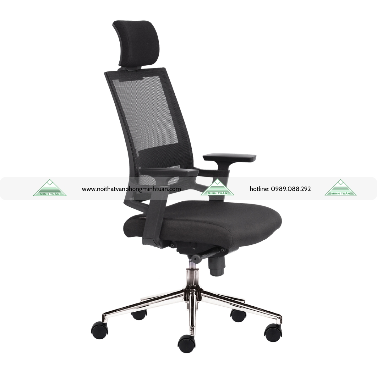 Ghế Lưới Xoay Văn Phòng Cao Cấp M1085-01