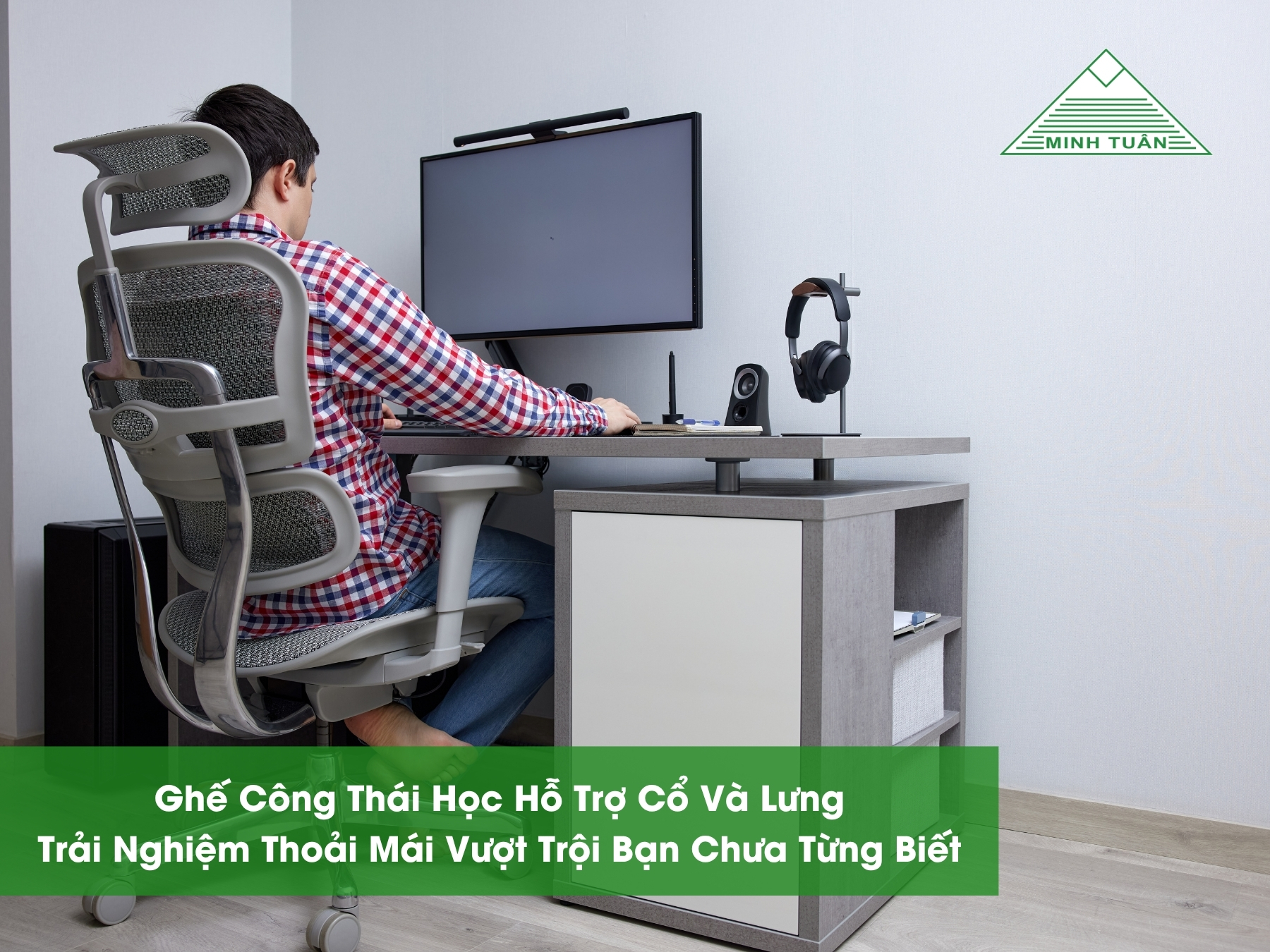 Ghế Công Thái Học Hỗ Trợ Cổ Và Lưng: Trải Nghiệm Thoải Mái Vượt Trội Bạn Chưa Từng Biết