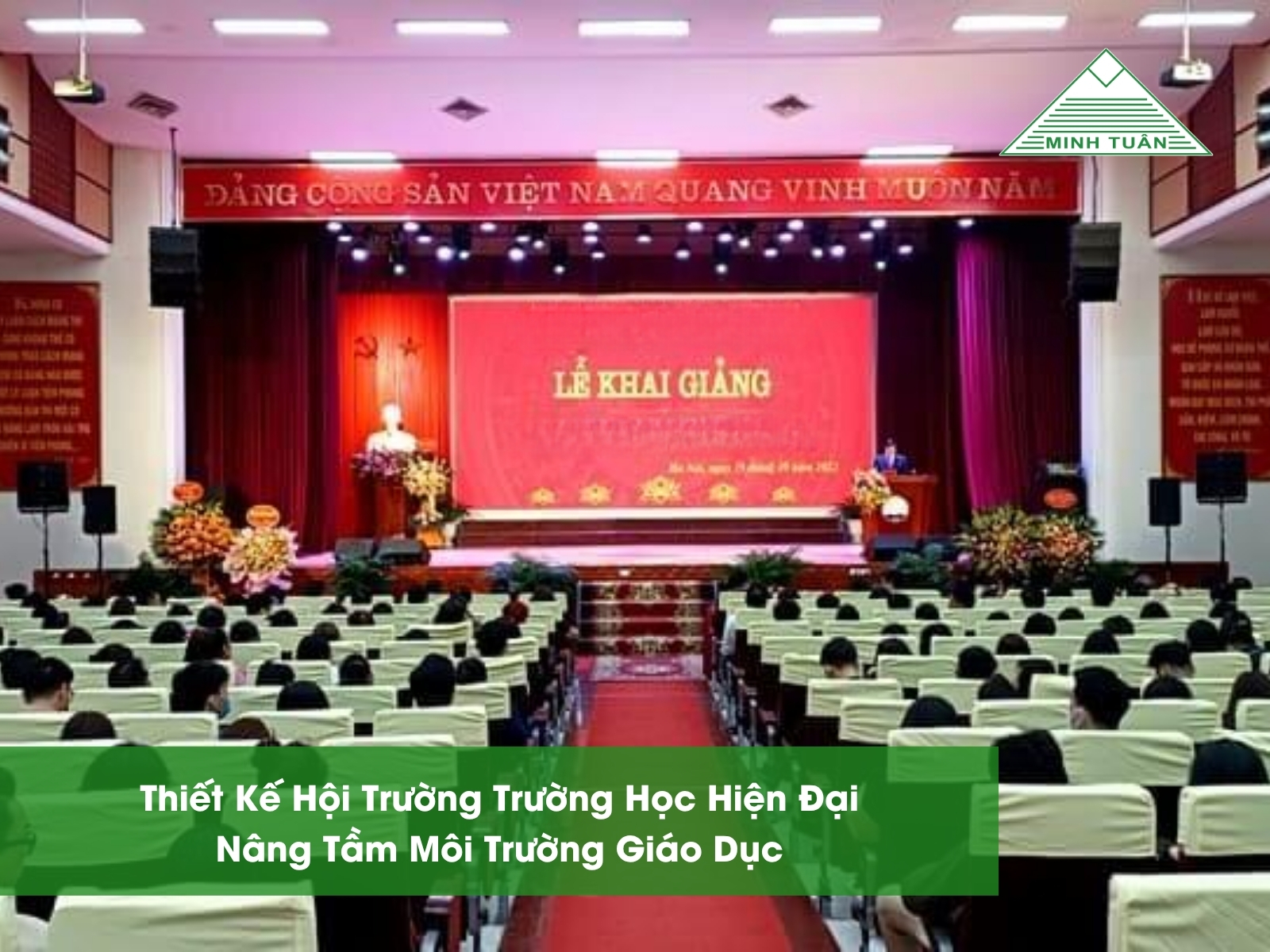 Thiết Kế Hội Trường Trường Học Hiện Đại – Nâng Tầm Môi Trường Giáo Dục