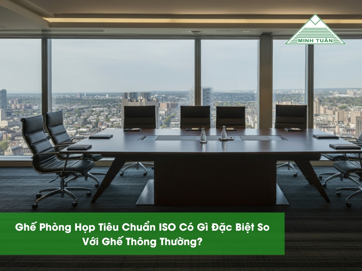 Ghế Phòng Họp Tiêu Chuẩn ISO Có Gì Đặc Biệt So Với Ghế Thông Thường?
