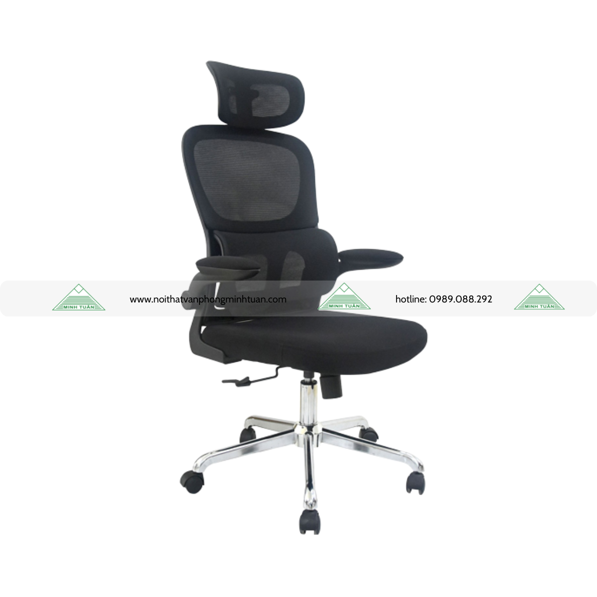ghe-xoay-van-phong-luoi-gl301 01 Ghế Xoay Văn Phòng Lưới GL301